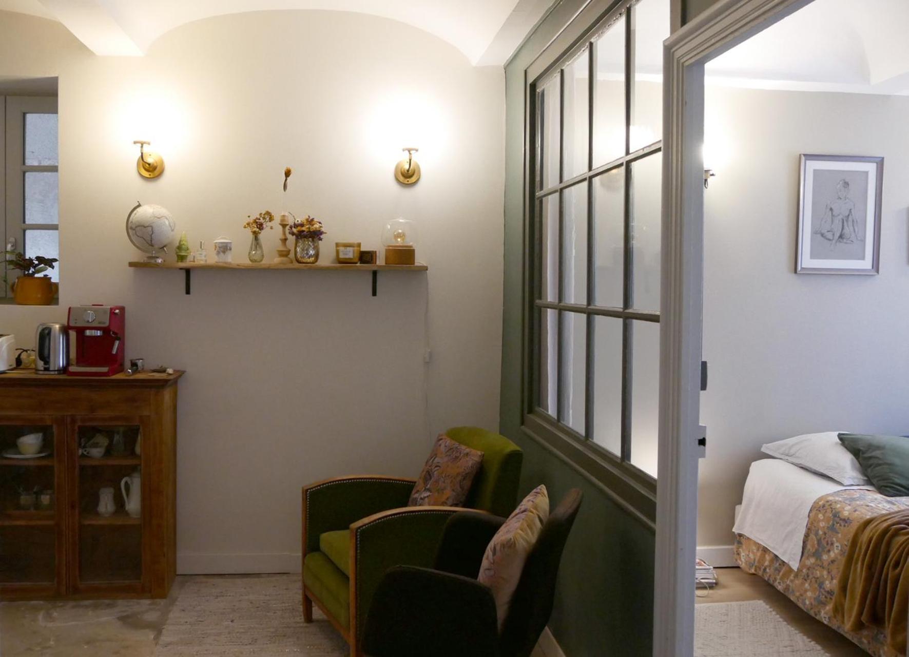 Charmante Suite Independante En Maison De Village 德龙河畔洛里奥勒 外观 照片